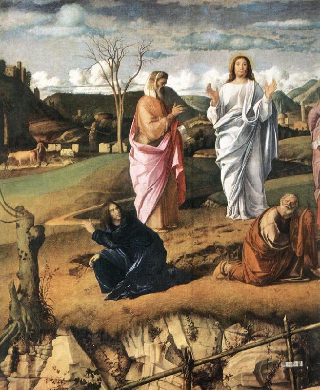 Transfiguration of Christ (detail) 2, BELLINI, Giovanni
